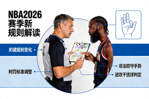 NBA2026赛季新规则解读图示 - 裁判与球员讨论规则